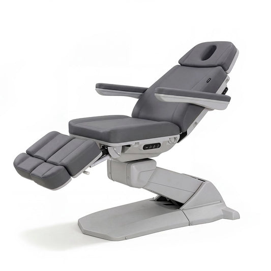 electric podiatry chair 3 motors adjustable clinical chair