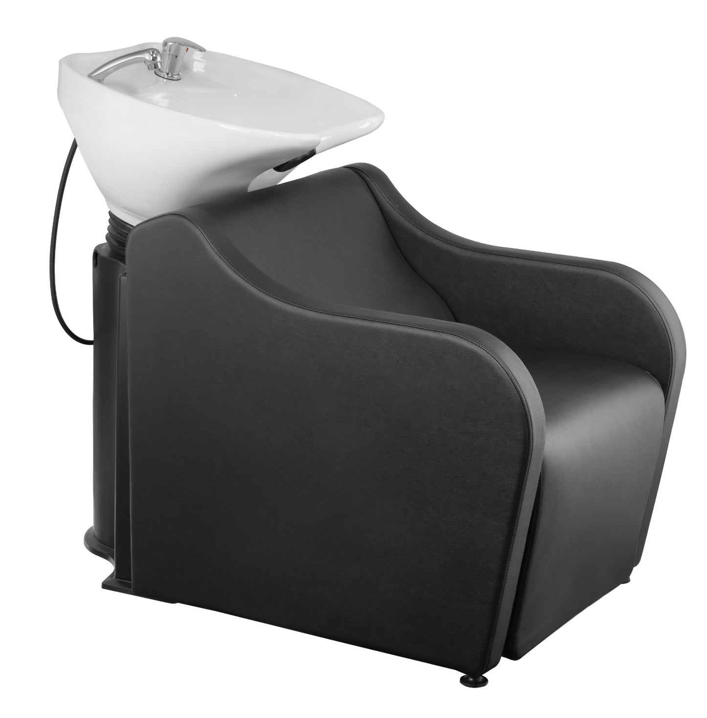 Brisal Power Shampoo Unit with White Basin