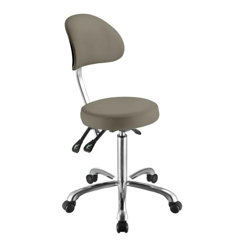 COMFORT Adjustable Stool with Backrest