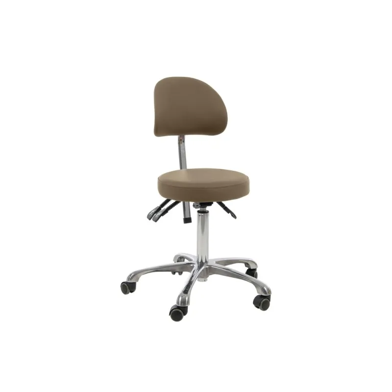 COMFORT Adjustable Stool with Backrest