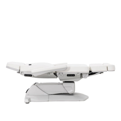 medical podiatry chair side view adjustable leg rests