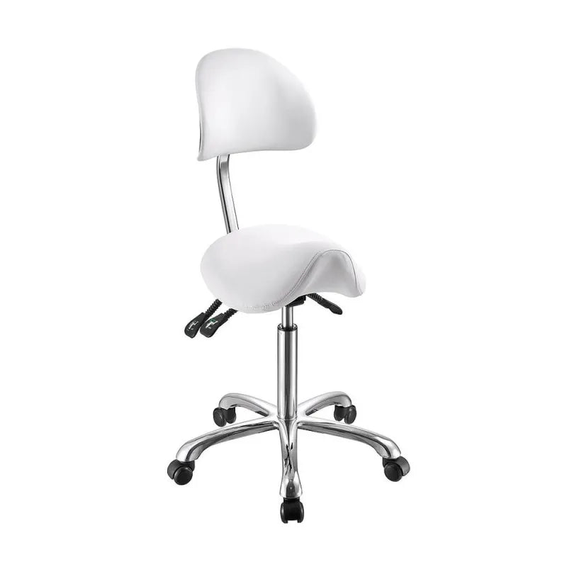 NOBLE Saddle Stool with Wraparound Backrest