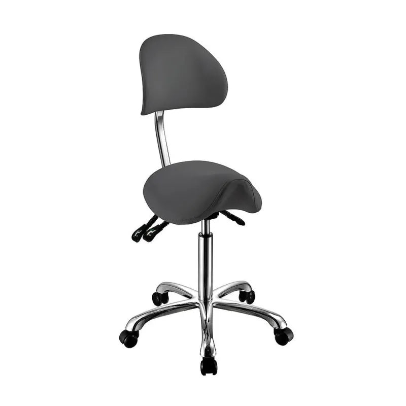 NOBLE Saddle Stool with Wraparound Backrest