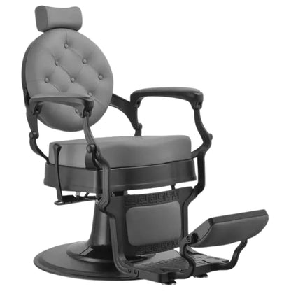 Buzz Black Grey Barber Chair