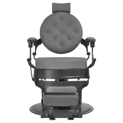 Buzz Black Grey Barber Chair