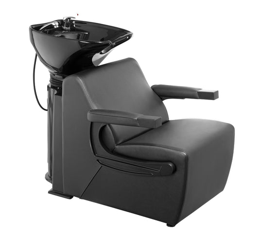Halo Shampoo Unit with Black Basin