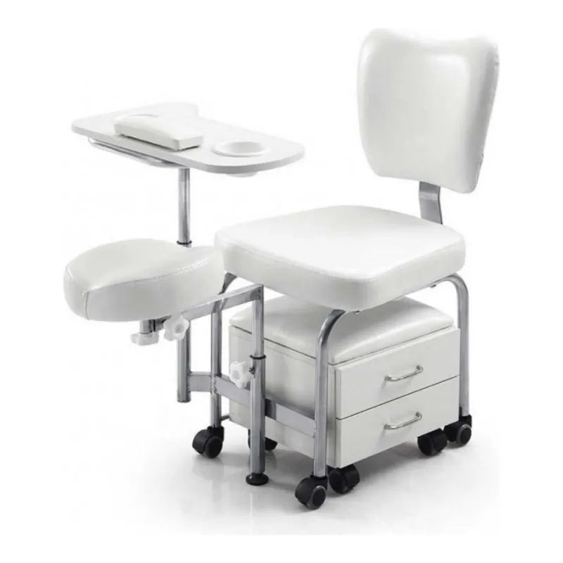TENDY Pedicure Chair with Storage & Technician Stool